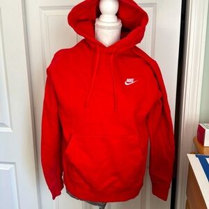 Men’s red nike hoodie